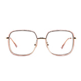 Ottika Care - Blue Light Blocking Glasses - Adult | 1908 - Coating Gold & Green