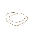 Charmswear - Eyewear Chain (Pearl/Metal) | Model 008