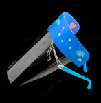 Kids Face Shield - Eyewear | Dolphin(72) - 7 Color Frame