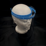 Adult Face Shield - Adjustable | Flip-ups - Blue Band