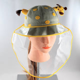 Kids Face Shield - Bucket Hat | Toddlers(1-4) (Giraffe)