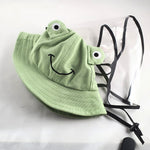 Kids Face Shield - Bucket Hat | Toddlers (1-4) (Happy Face)