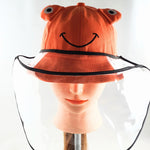 Kids Face Shield - Bucket Hat | Toddlers (1-4) (Happy Face)