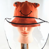 Kids Face Shield - Bucket Hat | Toddlers (1-4) (Happy Face)