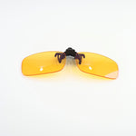 Clip-On For Glasses Anti-Blue Light & Night Vision | Rectangular Shape