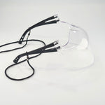 Clear Face Mask - Adult with Lanyard