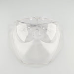 Safety Glasses X Face Shield | Half Frost - 3 Shades