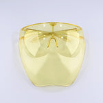 Safety Glasses X Face Shield | Half Frost - 3 Shades