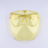 Safety Glasses X Face Shield | Half Frost - 3 Shades