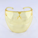 Safety Glasses X Face Shield | Half Frost - 3 Shades