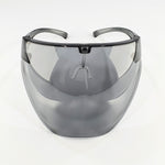 Safety Glasses X Face Shield | Half Frost - 3 Shades