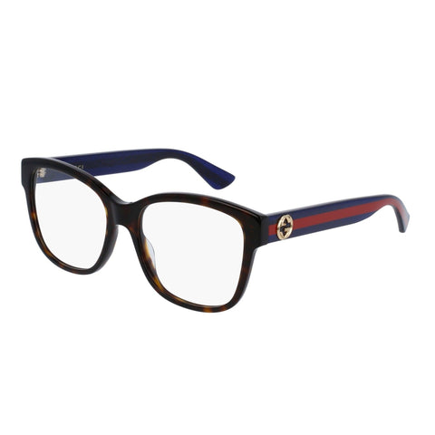 Gucci Spectacle Frame | Model GG0038O (003) - Brown-Demi