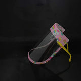 Kids Face Shield - Eyewear | Pink Unicorn (E56) 7 Color Frame