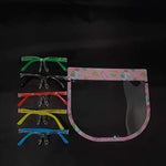 Kids Face Shield - Eyewear | Pink Unicorn (E56) 7 Color Frame