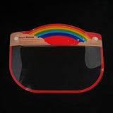 Kids Face Shield | Red Rainbow (73)