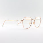Ottika Care - Blue Light Blocking Glasses - Adult | TR1906 - Coating Gold & Green