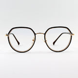 Ottika Care - Blue Light Blocking Glasses - Adult | TR1906 - Coating Gold & Green