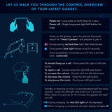 Opttecc Smartwear - 2 in 1 | Model 007 Sunglasses + Anti Blue Light Glasses