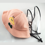 Kids Face Shield - Bucket Hat | Toddlers (1-4) (Kawai)