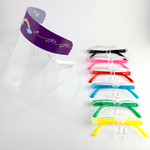 Kids Face Shield - Eyewear | Rainbow (89) 7 Color Frame