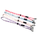 Lanyard Masks - Kids | With Breakaway Pack of 4 (Floral Print D1)